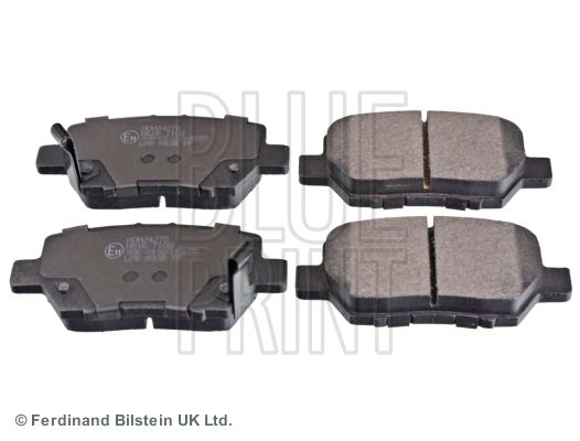 Комплект гальмівних накладок, дискове гальмо, Blue Print ADH24278