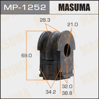 Втулка, стабілізатор, Masuma MP1252