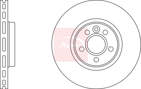APEC Brake Disc DSK2551