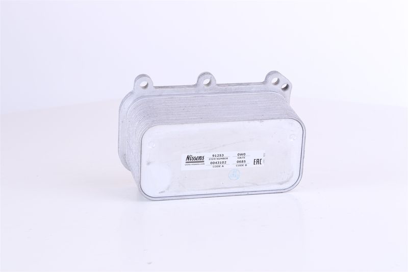 Õliradiaator, mootoriõli, NISSENS 91253