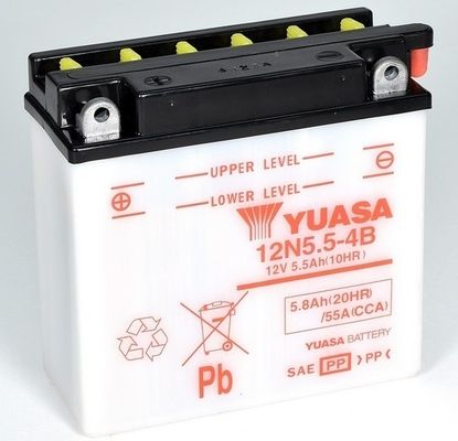 Yuasa Starter Battery 12N5.5-4B