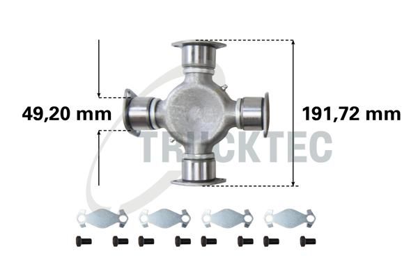 TRUCKTEC AUTOMOTIVE 03.34.014 - Joint, propshaft