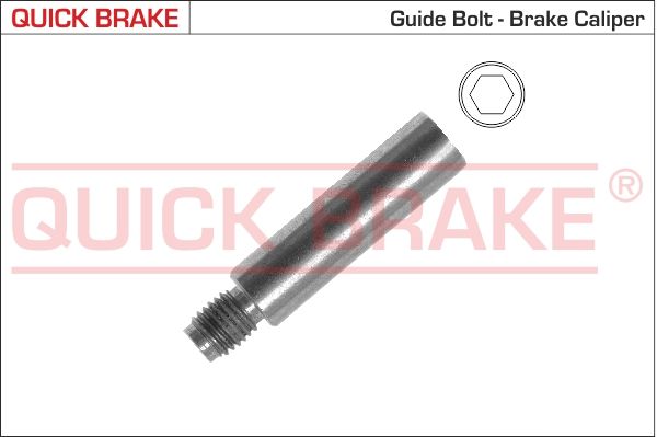 Напрямний палець, гальмівний супорт, Quick Brake 11286