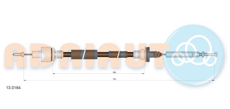 Seilzug, Kupplungsbetätigung
