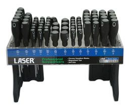 Laser Tools Screwdriver Stand with Screwdrivers