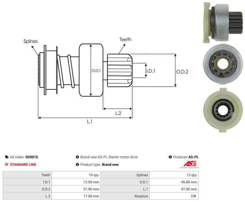 Vabajooks, starter, AS-PL SD9016