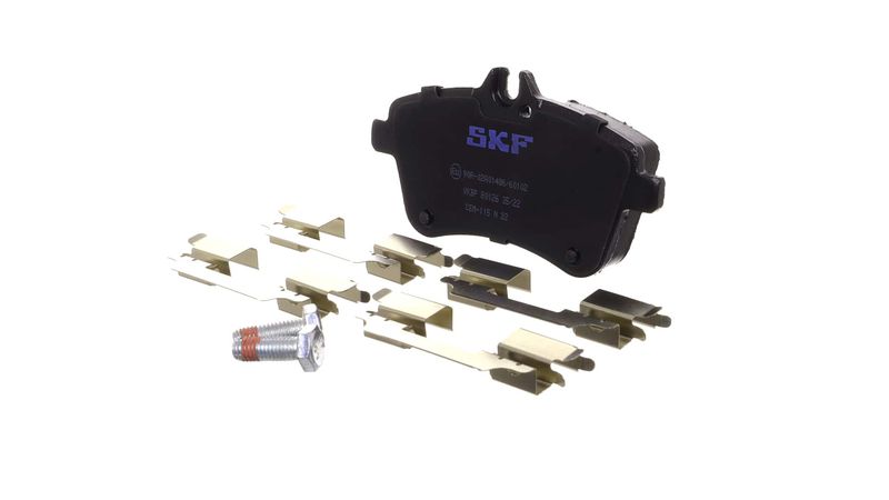 SKF VKBP80126 Комплект гальмівних накладок, дискове гальмо