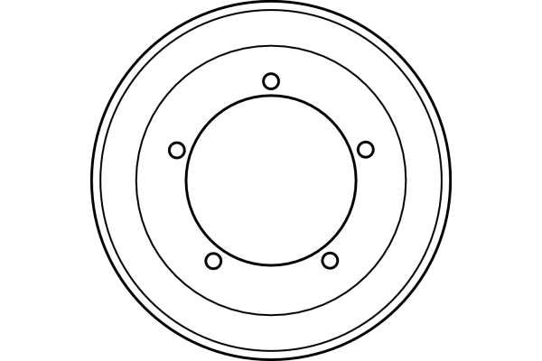 Гальмівний барабан, Trw DB4166