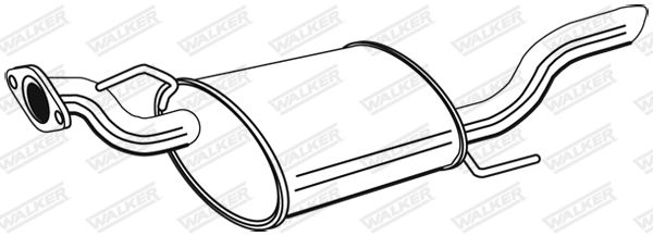 WALKER 24176 Rear Muffler