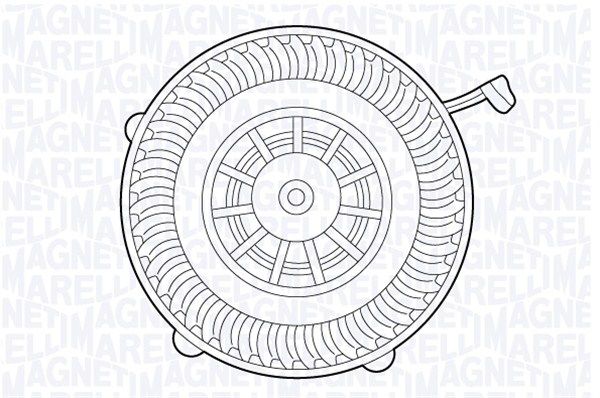 MAGNETI MARELLI Utastér-ventilátor 069412662010