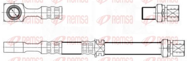 спирачен маркуч REMSA