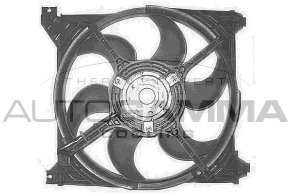 AUTOGAMMA ventilátor, motorhűtés GA228016