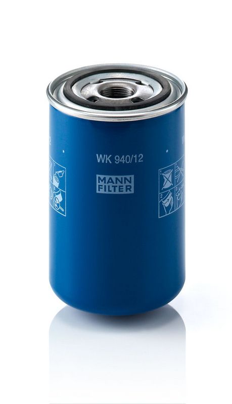 Kütusefilter, MANN-FILTER WK 940, 12