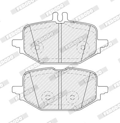 FERODO FDB5492 Brake Pad Set, disc brake
