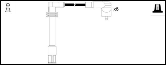Juego de cables de encendido