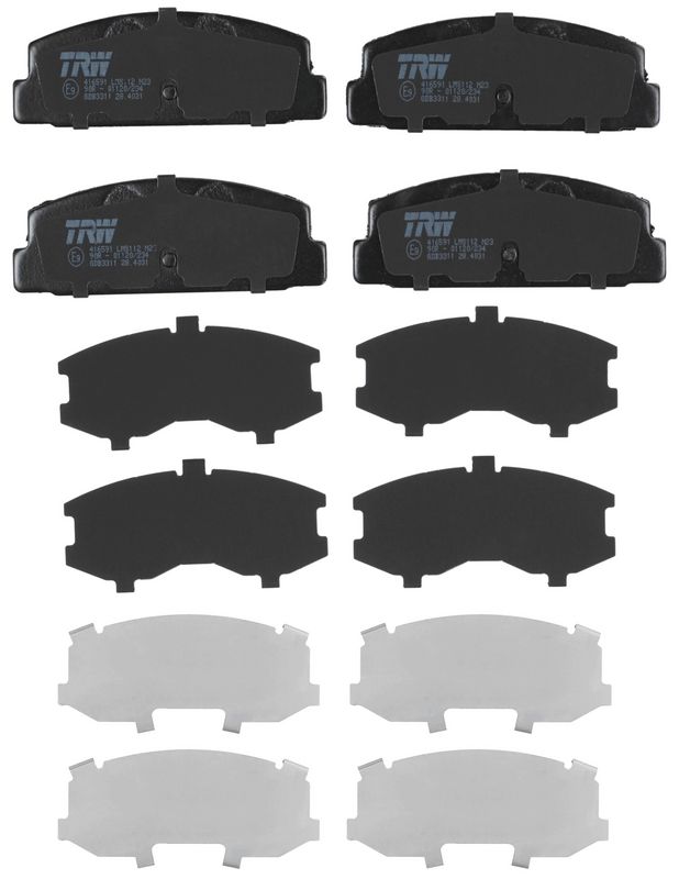 TRW GDB3328 Brake Pad Set, disc brake