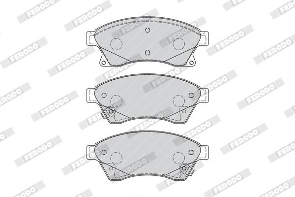 FERODO FDB4262 Brake Pad Set, disc brake