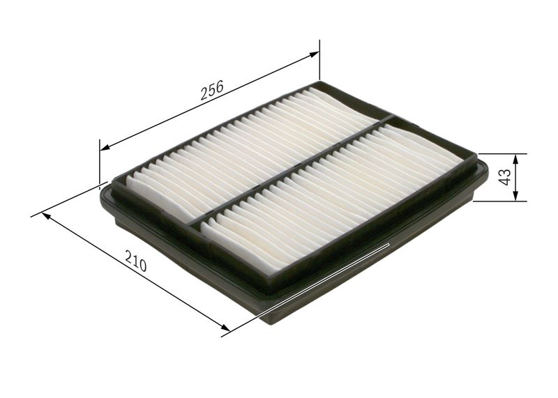 Õhufilter, BOSCH 1 457 433 037
