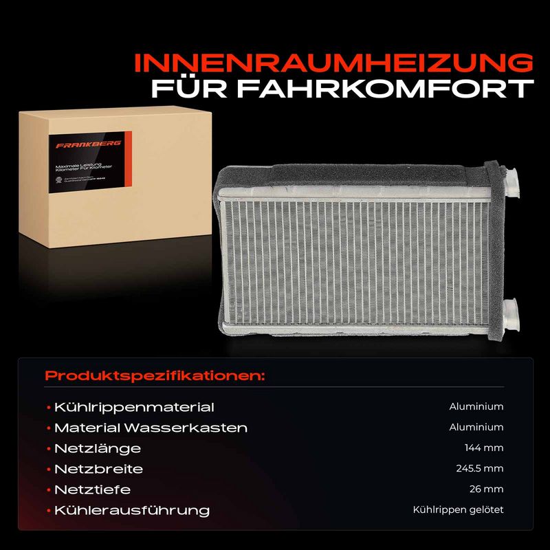 Frankberg 5481FB0040038 Pipe, heat exchanger