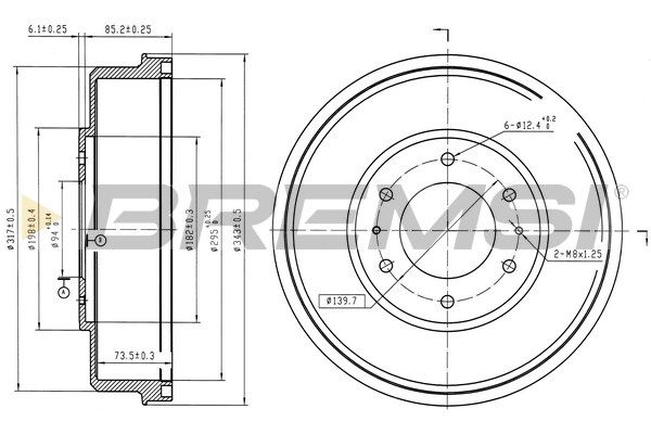 This part match OEM code: 4615A127