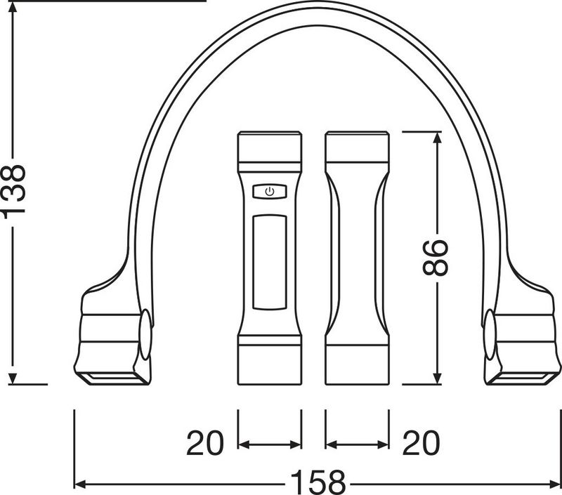 ams-OSRAM LEDIL413 Hand lamp