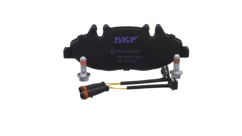 SKF VKBP80206E Комплект гальмівних накладок, дискове гальмо