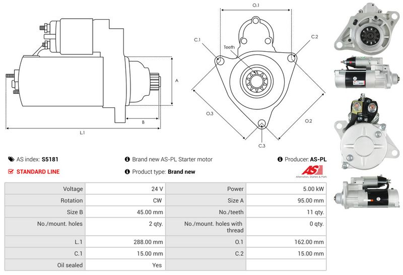 AS-PL S5181 Starter