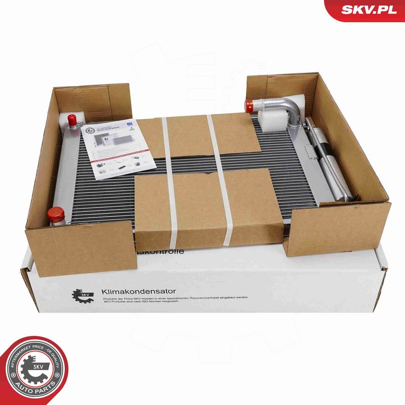 ESEN SKV 86SKV391 Condenser, air conditioning
