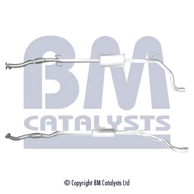 BM CATALYSTS kipufogócső BM50447