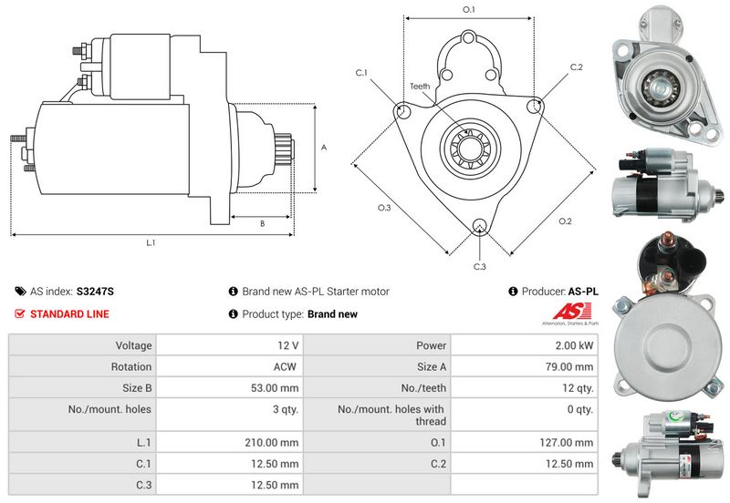 AS-PL S3247S Starter