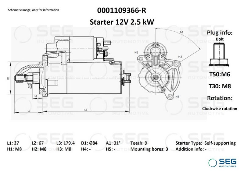Startér 0001109366-R