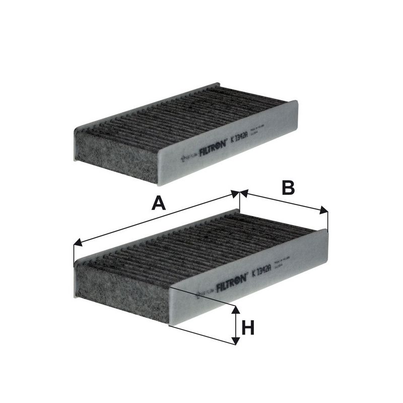 Filter, salongiõhk, FILTRON K 1342A-2X
