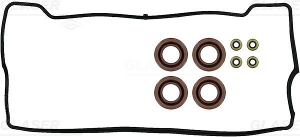 Juego de juntas, tapa de culata de cilindro