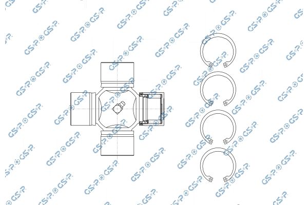 This part match OEM code: 42534500