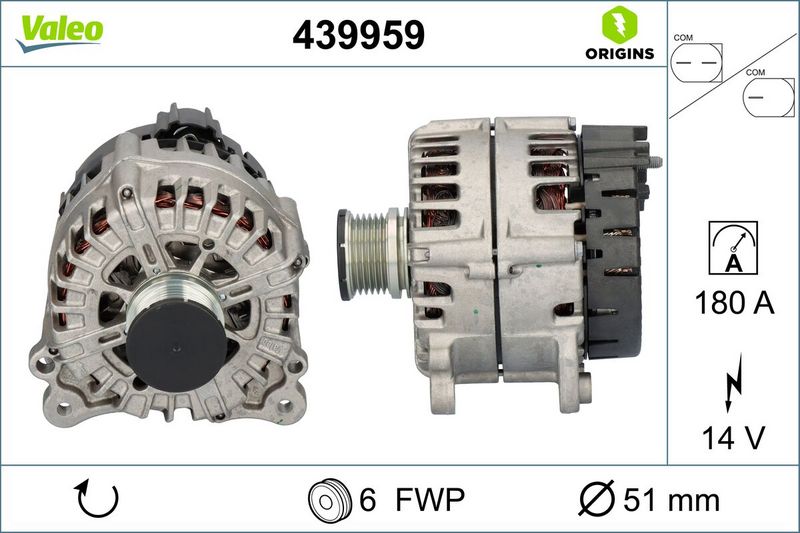 VALEO Dynamo / Alternator 439959