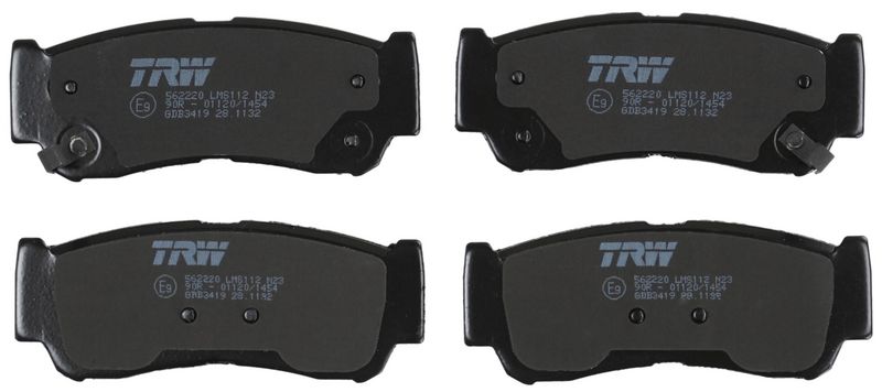 TRW GDB3419 Brake Pad Set, disc brake