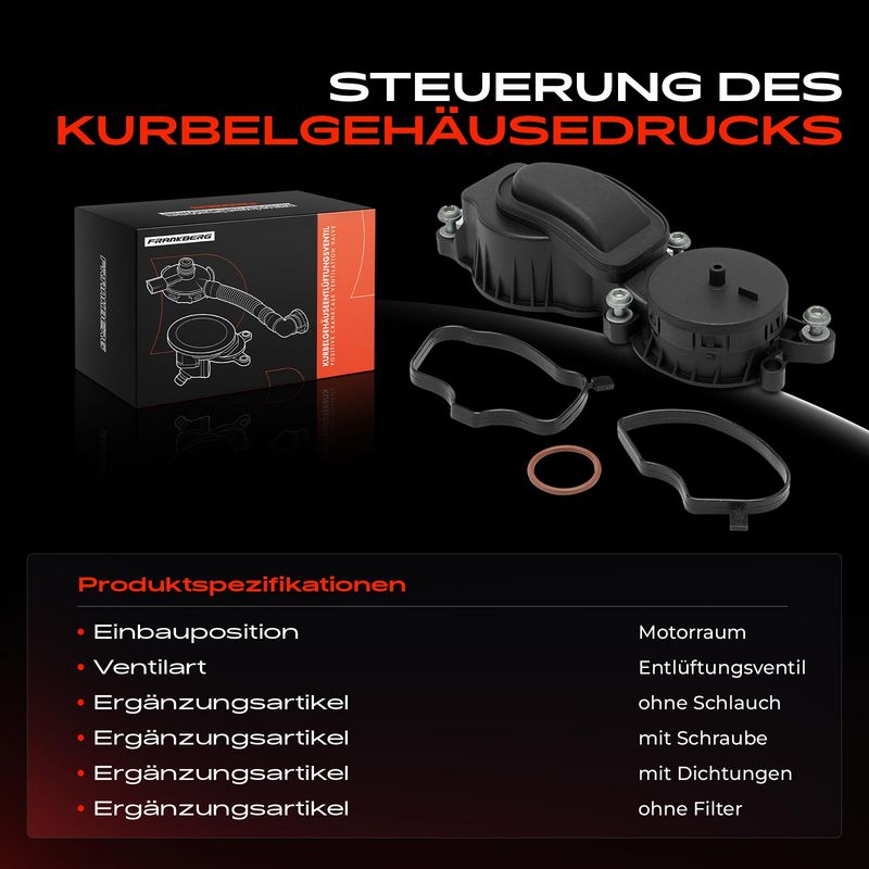 Frankberg 5481FB0037425 Valve, crankcase ventilation