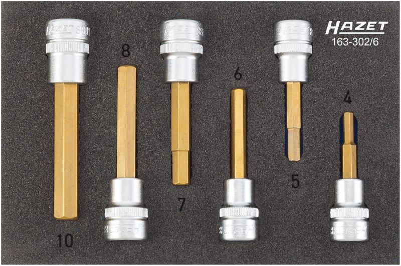 Set chei tubulare HAZET 163-302/6