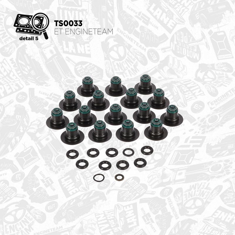 ET ENGINETEAM TS0033BT Gasket Kit, cylinder head