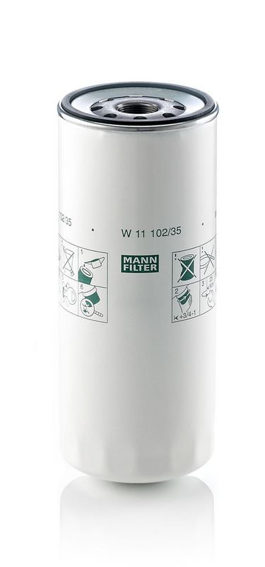 Õlifilter, MANN-FILTER W 11 102, 35