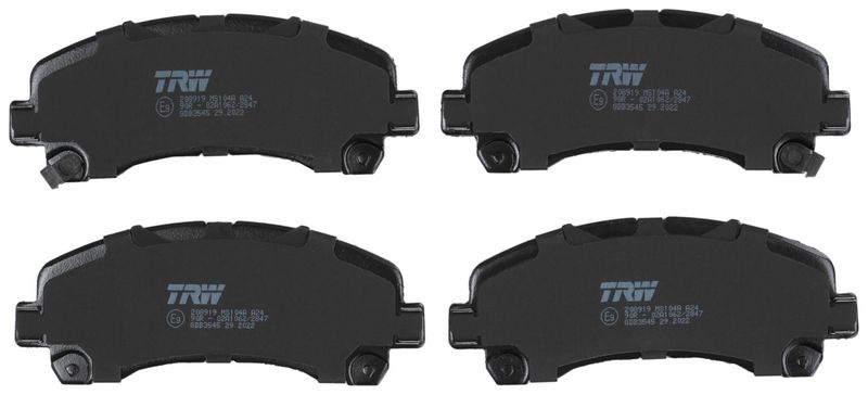TRW GDB3545 Brake Pad Set, disc brake