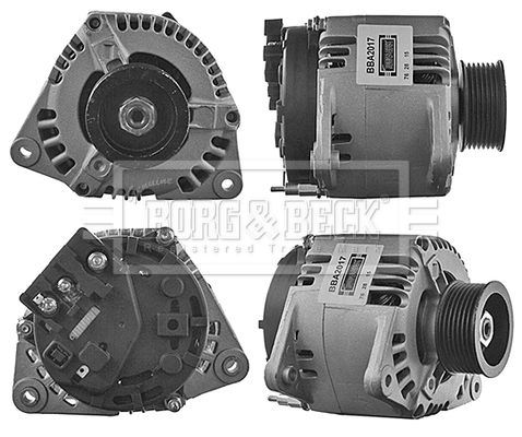 BORG & BECK Alternator BBA2017