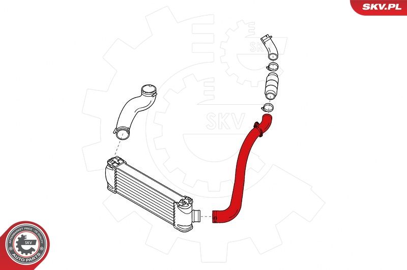 Шланг подачі наддувального повітря, Skv Germany 24SKV784