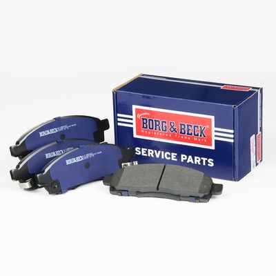 BORG & BECK fékbetétkészlet, tárcsafék BBP2627