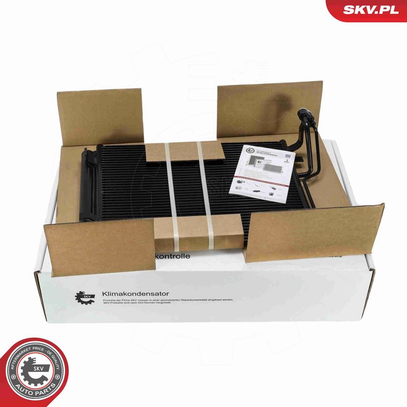 ESEN SKV 86SKV043 Condenser, air conditioning