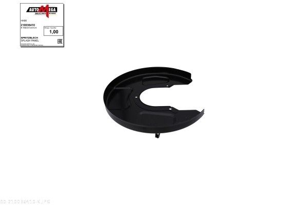 AUTOMEGA 210036410 - Splash Guard, brake disc