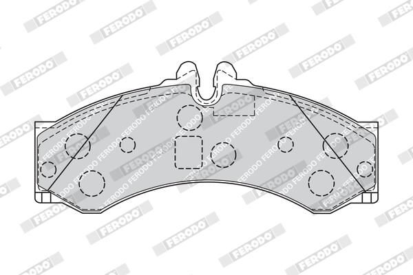 FERODO FVR1879 Brake Pad Set, disc brake
