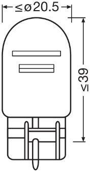 ams-OSRAM 7515 Bulb, direction indicator