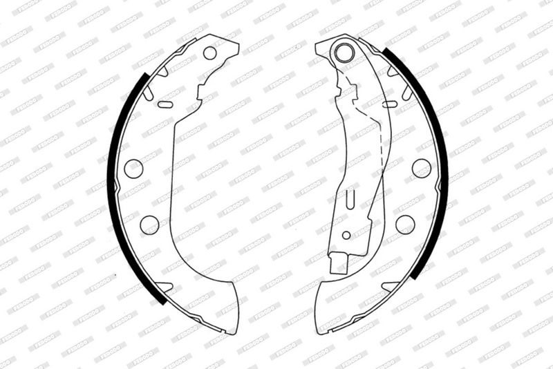 Sada brzdových čelistí FSB575