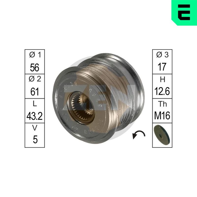 Механізм вільного ходу генератора, Era ZN5505